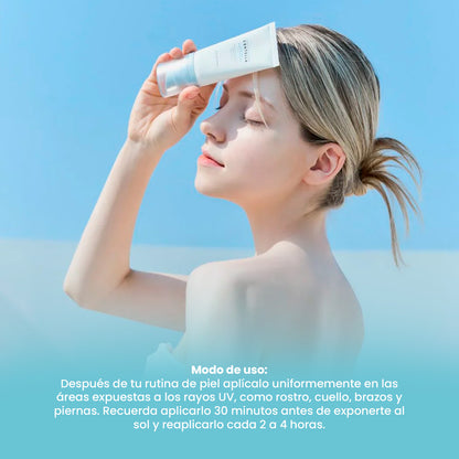 PREVENTA - Madagascar Centella Hyalu-Cica Water-Fit Sun Serum 50ml x 2ea (Twin Pack) - Skin1004