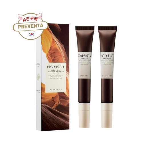 PREVENTA Madagascar Centella Probio-Cica Bakuchiol Eye Cream 20ml x 2ea (Twin Pack) - Skin1004