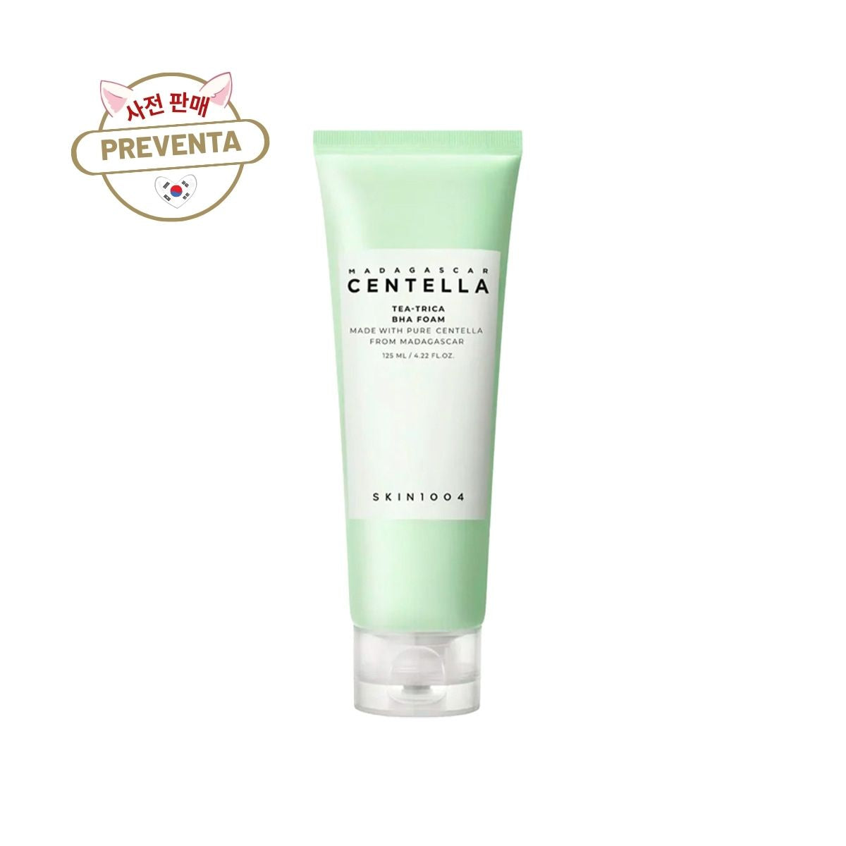 PREVENTA - Madagascar Centella Tea-Trica Bha Foam 125ml