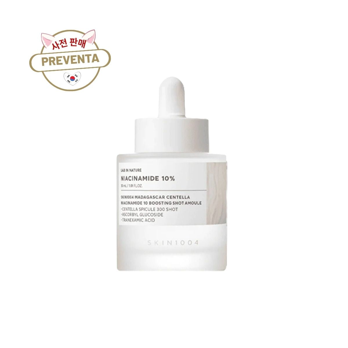 PREVENTA - Madagascar Centella Niacinamide 10 Boosting Shot Ampoule 30ml