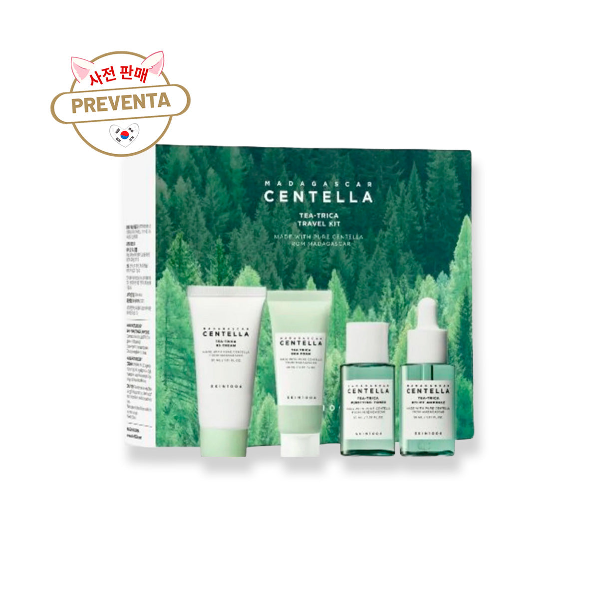 PREVENTA - Madagascar Centella Tea-Trica Travel Kit SKIN1004