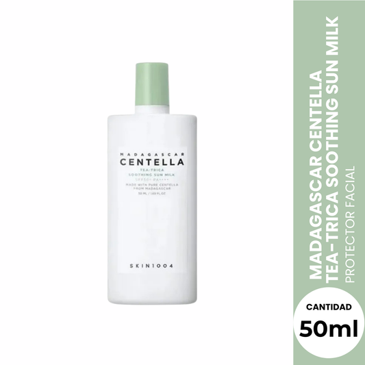 MADAGASAR CENTELLA TEA-TRICA SOOTHING SUN MILK - PROTECTOR FACIAL - SKIN1004