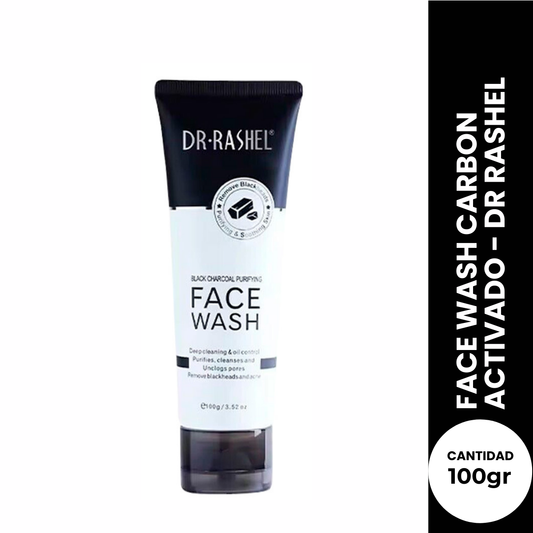FACE WASH CARBON ACTIVADO 100GR - DR RASHEL