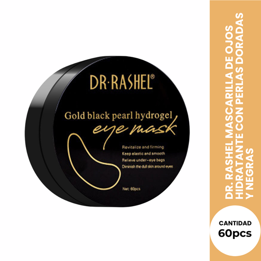 Dr. Rashel Mascarilla de Ojos Hidratante con Perlas Doradas y Negras