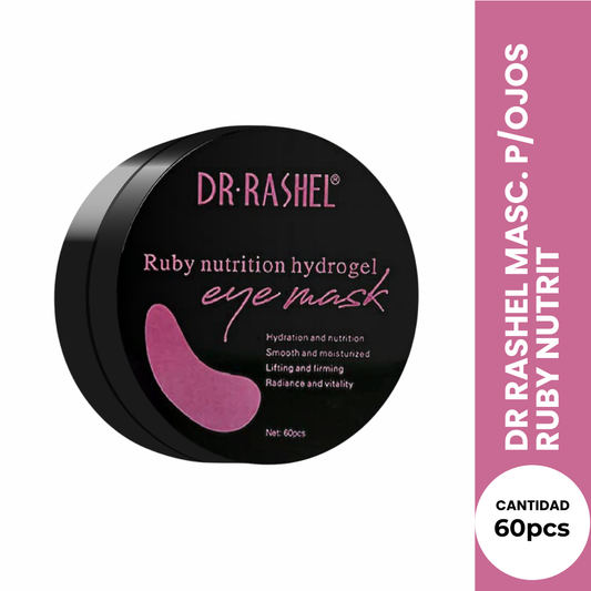 Dr. Rashel Mascarilla de Ojos de Rubí – Reafirmante – 60 Piezas