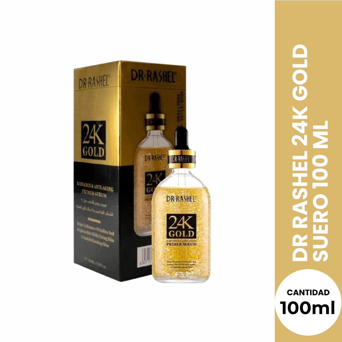 DR RASHEL 24K GOLD SUERO 100 ML