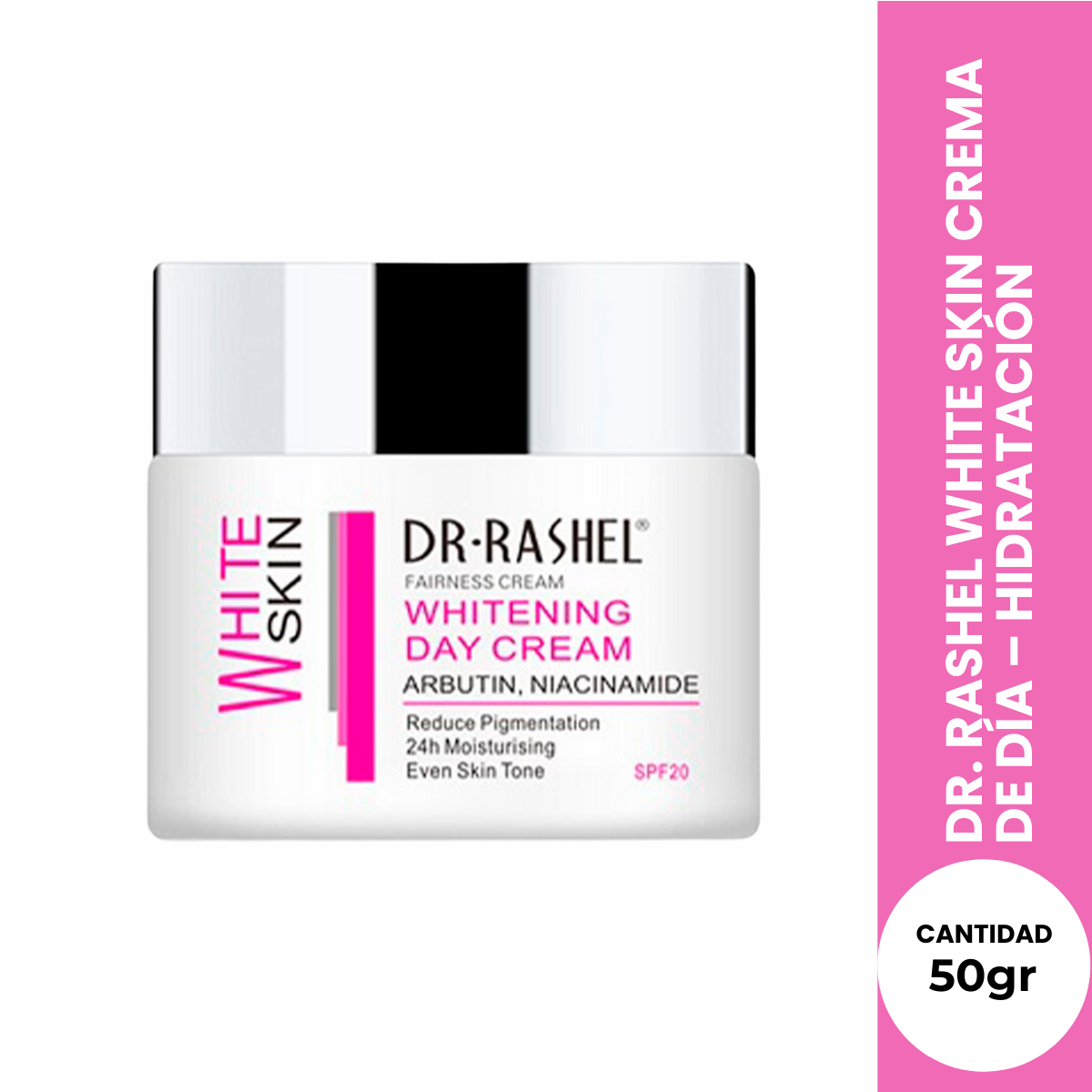 Dr. Rashel White Skin Crema de Día – Hidratación – 50g