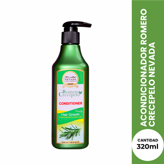 Acondicionador de Romero Crecepelo 320ml Nevada