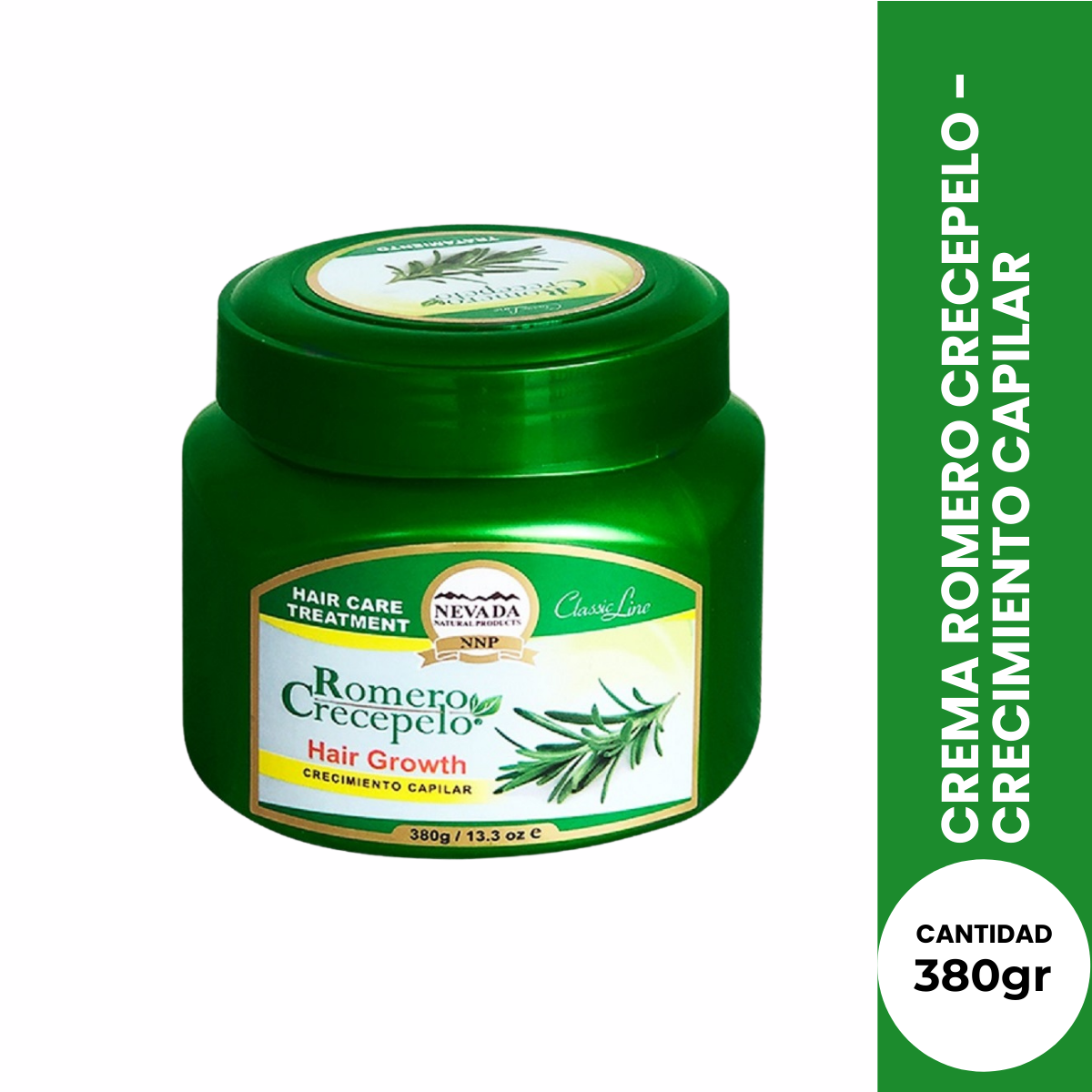 NNP C. TRATAMIENTO ROMERO CRECE PELO 380 GR
