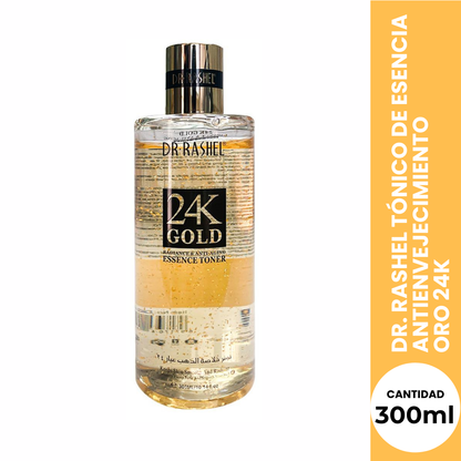 Dr. Rashel Tónico de Esencia Antienvejecimiento con Oro 24K – 300ml