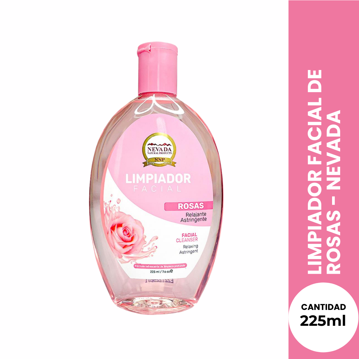 NNP F. LIMPIADOR FACIAL ROSAS 225ML