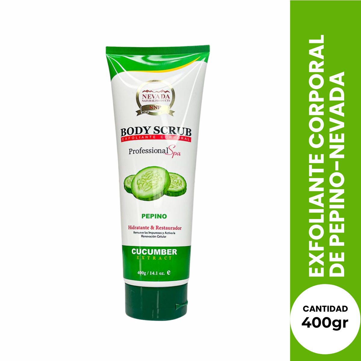 NNP EXFOLIANTE PEPINO 400 GR