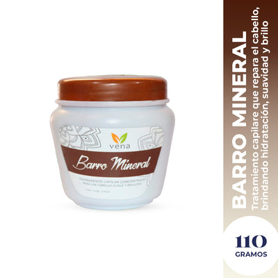CREMA TRATAMIENTO CAPILAR BARRO  X 110 G