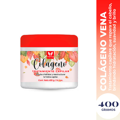 CREMA TRATAMIENTO CAPILAR COLAGENO  X 400 G