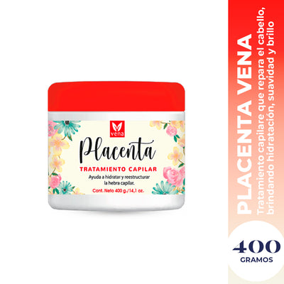 CREMA TRATAMIENTO CAPILAR PLACENTA  X 400 G