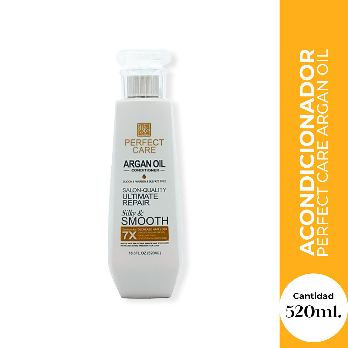 Wokali Acondicionador Argan Oil Perfect Care 520ml