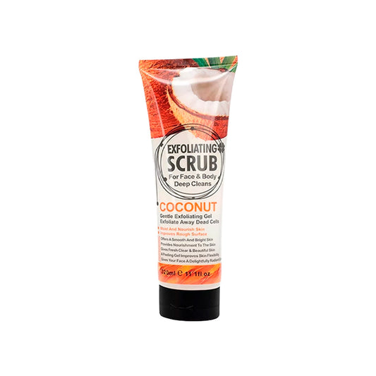 Wokali Gel Exfoliante Coco – Hidratación y Suavidad 320ml