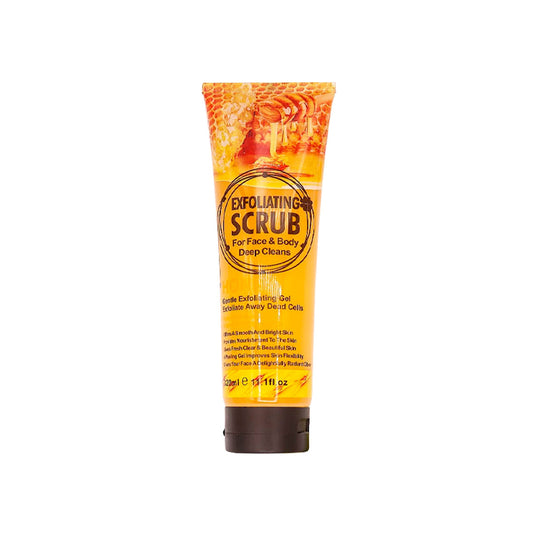 Wokali Gel Exfoliante Miel – Nutrición y Suavidad 320ml