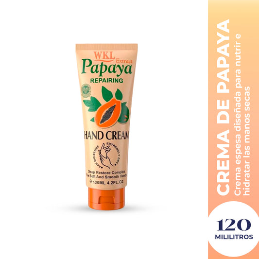 WOKALI CREMA P/MANO PAPAYA 120 ML