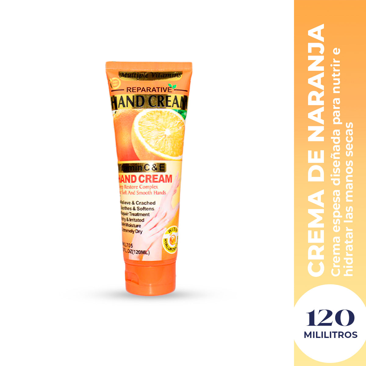 WOKALI CREMA P/MANO VITAMINA C 120 ML