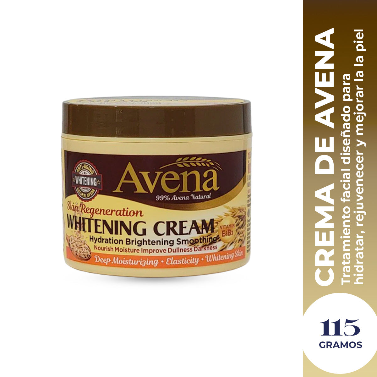 Crema Reparadora de Avena 115ml Wokali