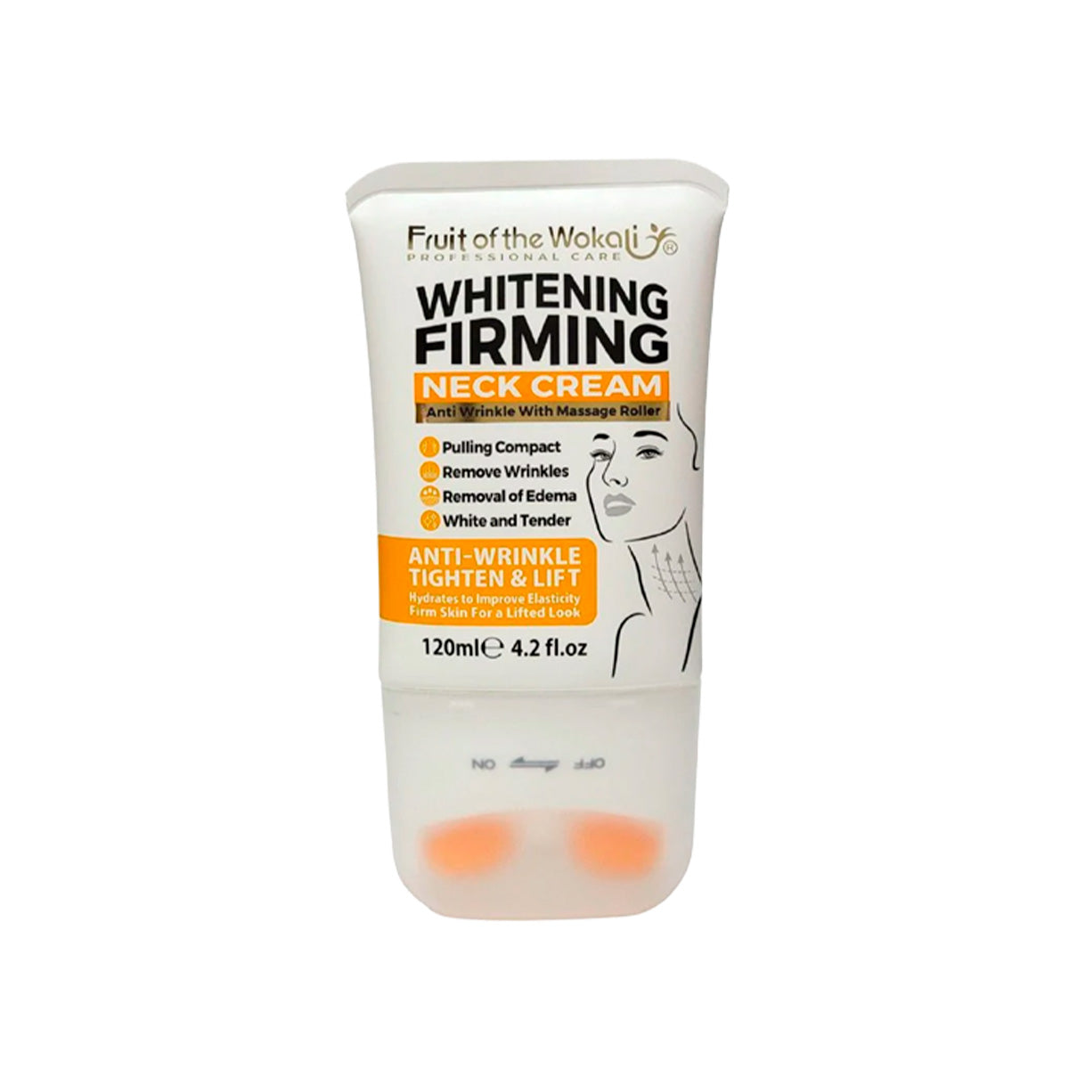 Wokali Crema para Cuello con Vitamina C – Firmeza y Luminosidad 120ml