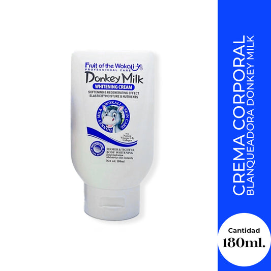WOKALI LECHE DE BURRA CREMA CORPORAL 180 ML