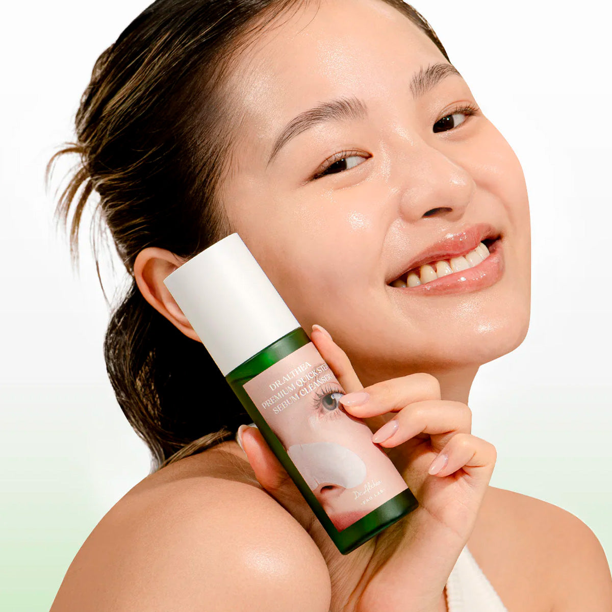 Premium Quick Step Serum Cleanser 100ml – Limpiador Facial para Piel Grasa y Control de Sebo