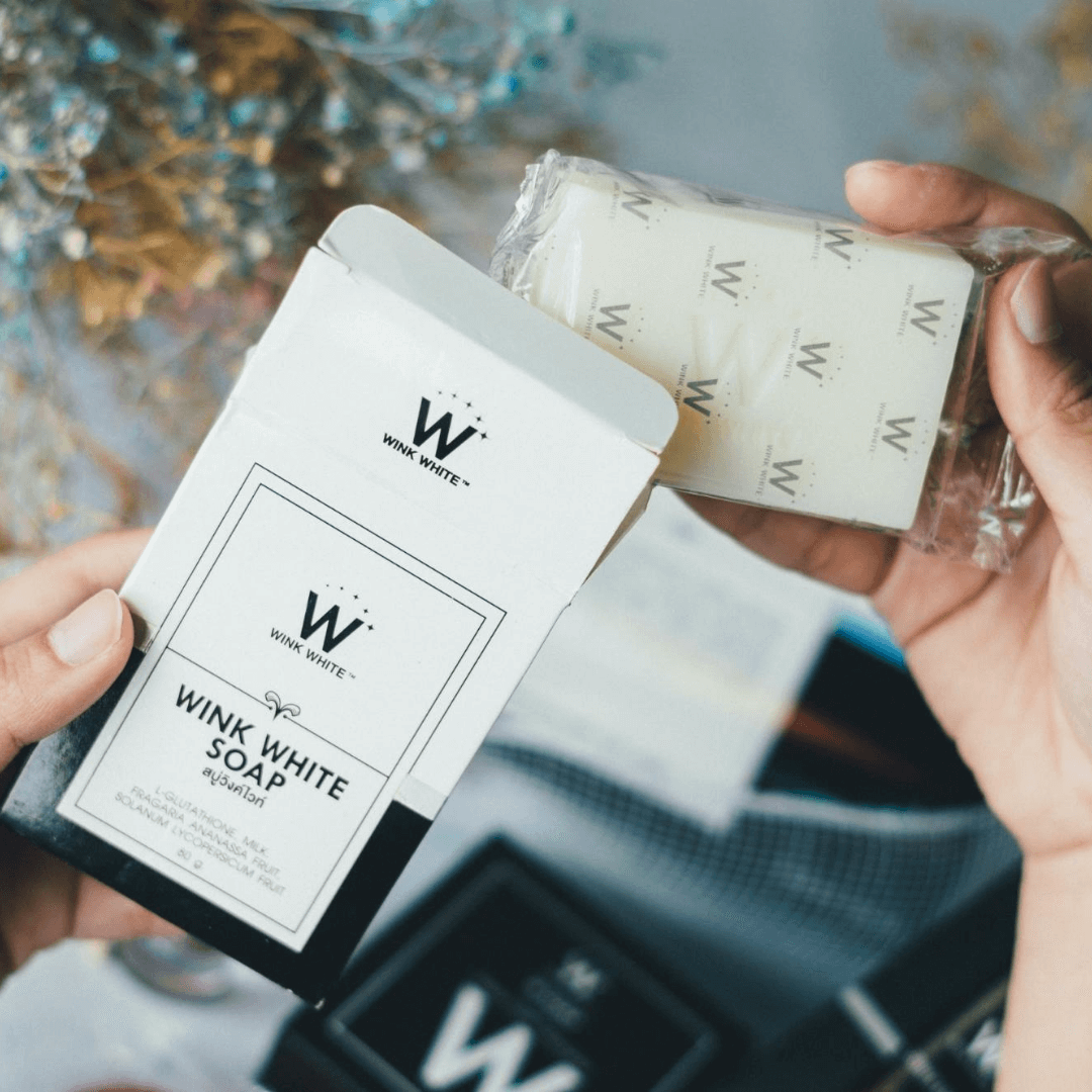 Jabón blanqueador 80gr - Wink White Soap